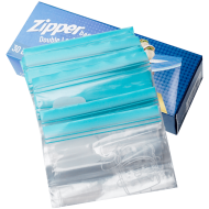 Pungi zip pentru uz casnic, 16 x 14 cm, 30 buc